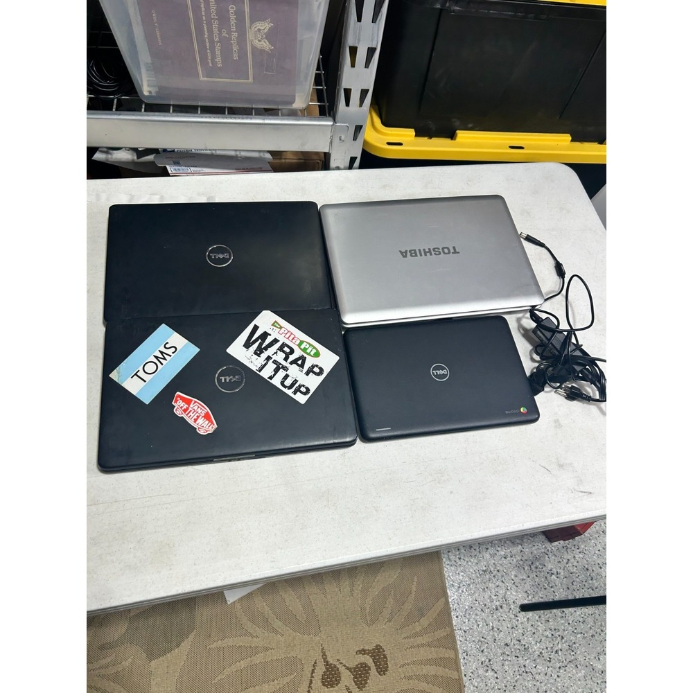 Laptop Lot – 2× Dell Inspiron 1545 (1 Working, 1 No Display) + Chromebook 3181 W